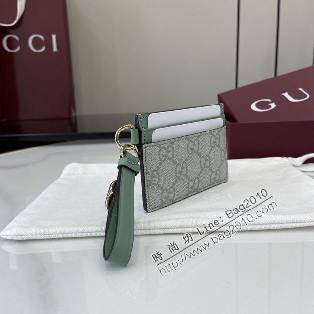 Gucci專櫃古馳最新款卡包卡夾零錢包 jh2774型號：819121